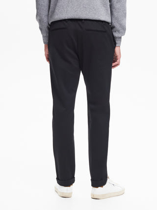 Pantaloni Uomo Punto Milano Nero  QB24
