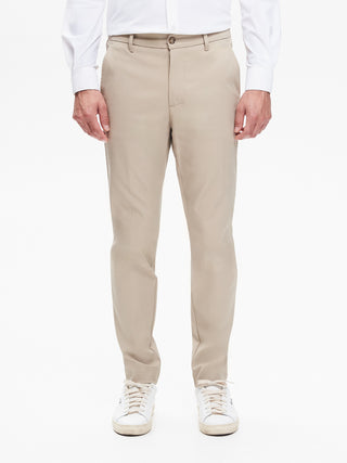 Pantaloni in Tessuto Tecnico Uomo Diagonale QB24