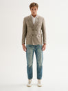 Giacca Uomo Doppiopetto Melange QB24