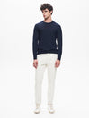 Maglia Girocollo Uomo Basic Blu  QB24
