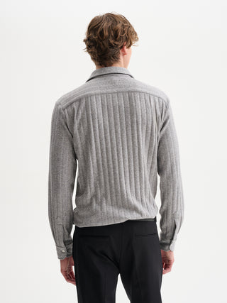 CAMICIA IN TESSUTO A MAGLIA