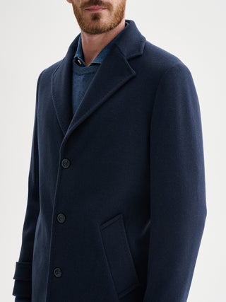 CAPPOTTO TRE BOTTONI IN PANNO SOFT