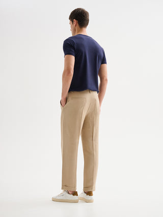 Pantaloni Uomo Loose-fit Lino QB24