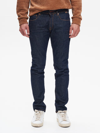 Jeans Slim-Fit Uomo Raw Blu QB24