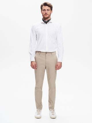 Pantaloni in Tessuto Tecnico Uomo Diagonale QB24