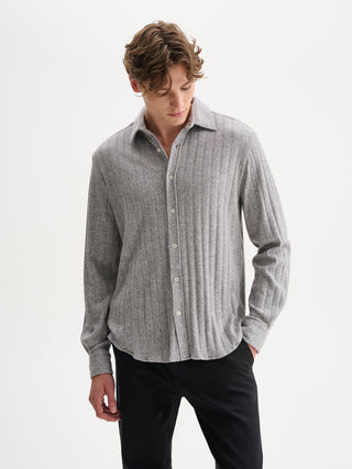 CAMICIA IN TESSUTO A MAGLIA