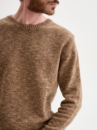 MAGLIA GIROCOLLO MOULINE' FIAMMATO