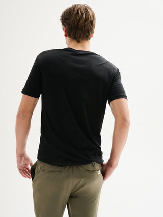 T-shirt Uomo Girocollo Tencel QB24
