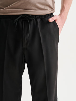 PANTALONI JOGGER IN POLIVISCOSA