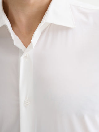 CAMICIA TECNICA CON COLLO ALLA FRANCESE