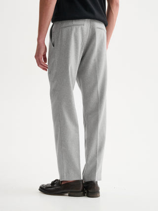 PANTALONI REGULAR-FIT DA COMPLETO CON FANTASIA GESSATA