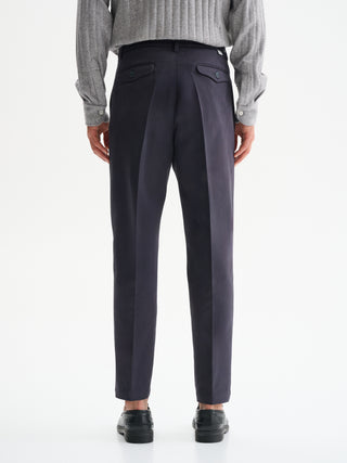 PANTALONI REGULAR-FIT IN GABARDINA