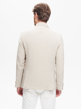 Giacca Doppiopetto Uomo Sabbia QB24