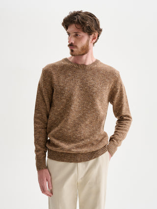 MAGLIA GIROCOLLO MOULINE' FIAMMATO