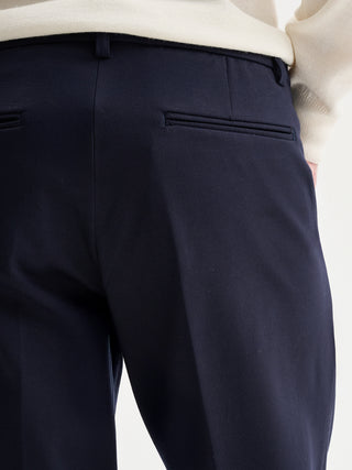 PANTALONI SLIM-FIT DA COMPLETO IN PUNTO MILANO