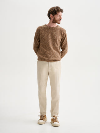 PANTALONI REGULAR-FIT IN GABARDINA