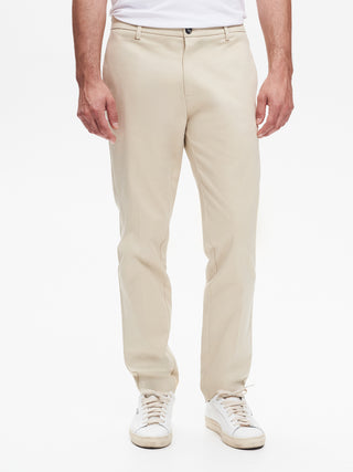 Pantaloni Regular-Fit Uomo in Gabardina QB24