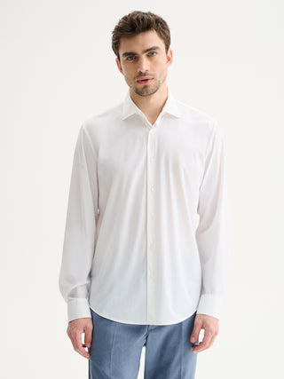 CAMICIA TECNICA CON COLLO ALLA FRANCESE