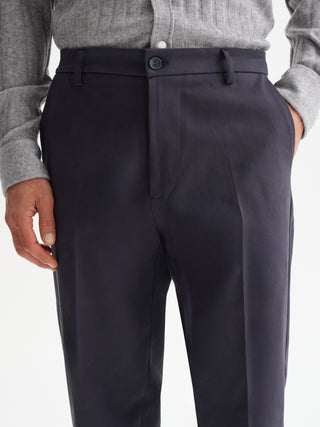 PANTALONI REGULAR-FIT IN GABARDINA