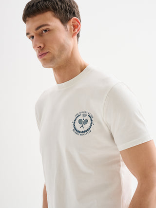 T-shirt Uomo Girocollo Stampata Mini QB24