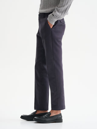 PANTALONI REGULAR-FIT IN GABARDINA