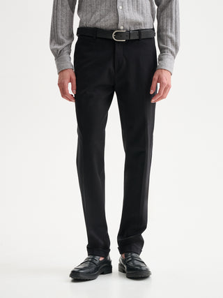 PANTALONI SLIM-FIT DA COMPLETO IN PUNTO MILANO