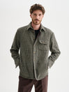 OVERSHIRT FANTASIA PIED DE POULE MULTICOLOR