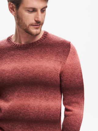 Maglia Girocollo Uomo effetto Degradè QB24