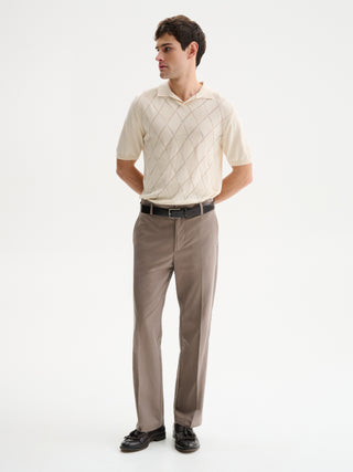 PANTALONI LOOSE FIT DA COMPLETO IN TESSUTO 