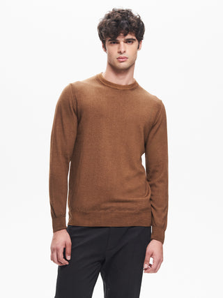 Maglia Girocollo Uomo Costine nel Giromanica QB24